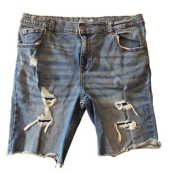 Wonder Nation size 14 husky boys distressed cut off shorts - Picture 1 of 7